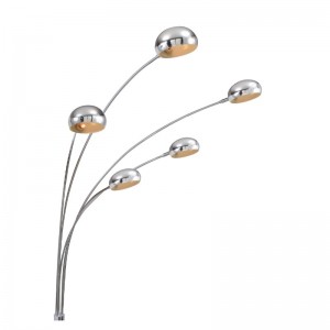 Lampa nua-aimseartha urláir le bonn marmair