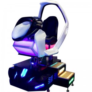 Trealamh páirc téama díolachán domhanda carr rásaíochta trí-acra vr