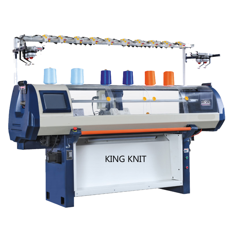 Ríomhaire meaisín cniotála cothrom uathoibríoch