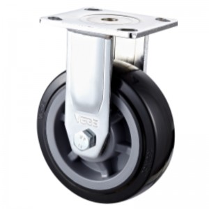 Rasvane tollimaks Must TPE rattaga kaetud kroomitud korpus