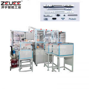 Páirteanna crua-earraí fuinneoige agus dorais luamhán glais fuidrimh trealamh cóimeála uathoibríoch