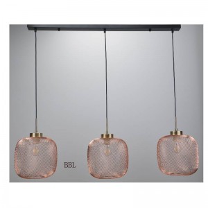 Lampa pendant nua-aimseartha le scáth mogalra cruach