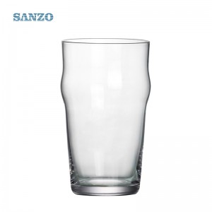 Sanzo Custom Logo Beoir Gloine Corn Mug Crystal Glasses Cups Stein Beoir Lámhdhéanta