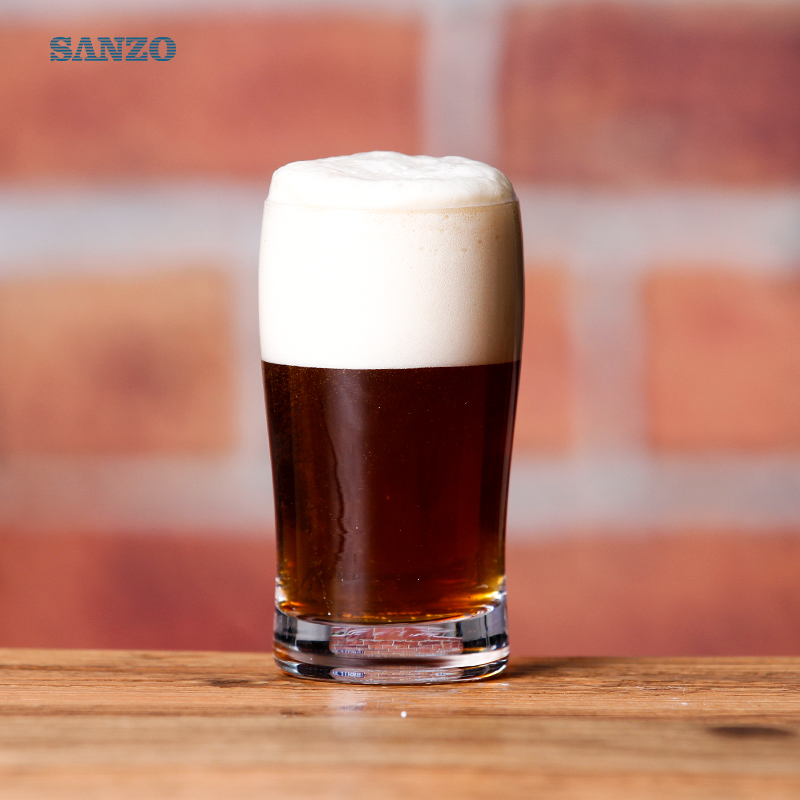 Sanzo 7 Oz Mini Beer Mug Customize Print Lógó Beoir Gloine Péineáilte Gloine