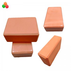 Monarcha soláthair cuimhne ar ardchaighdeán bloic eva lógó cabhraithe OEM Yoga bloc bloc priontáil eco cúr oiliúint sláinte