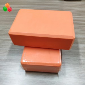 Monarcha soláthair cuimhne ar ardchaighdeán bloic eva lógó cabhraithe OEM Yoga bloc bloc priontáil eco cúr oiliúint sláinte