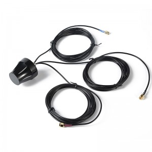 IP67 Úsáid Allamuigh Scriú Mount GPS Glonass 4G LTE WIFI Teaglama Antenna Díon Mount Comhcheangailte