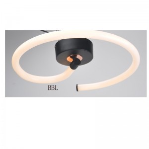 Lampa uasteorainn faoi stiúir le feadán aicrileach