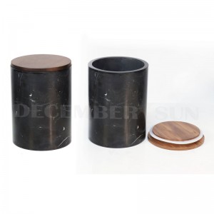 Leagan canister marmair dubh