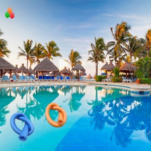 Dongguan saincheaptha lógó cruth ROHS 10mm 20mm bán eip leathnaithe poileitiléin cúr feadán slat feadán slat noodle do na páistí \/ aosach