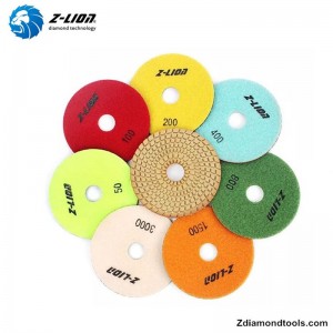 Uirlisí diamaint bannaí roisín fliuch ZL-123C le haghaidh cloiche