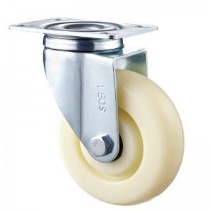 Dualgas Meánach - Tithíocht plátáilte chrome le roth bán TPE