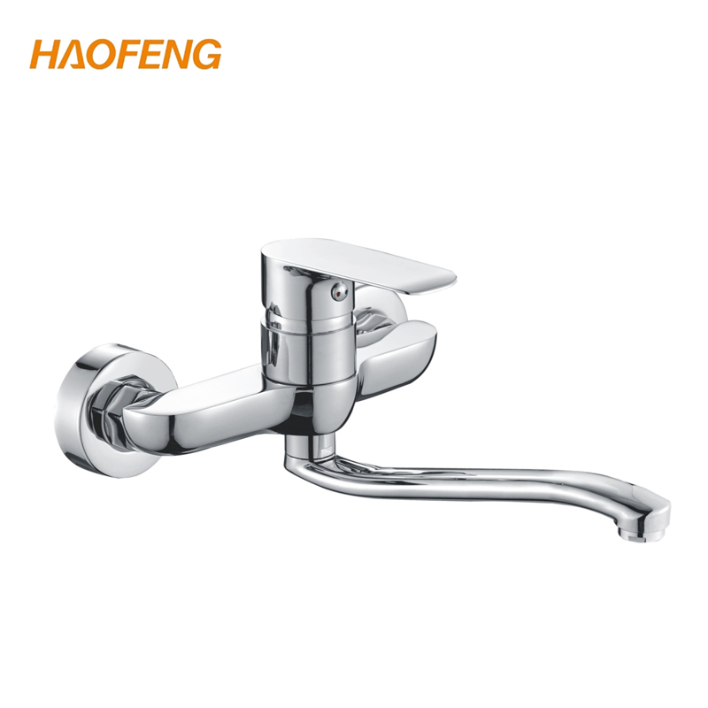 Doirteal te agus fuar cistine faucet-6207-T