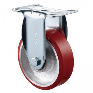 Dualgas Meánach - Tithíocht plátáilte chrome le roth TPE red3