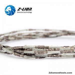 Chonaic sreang diamant ghearradh ZL-SJ 2.0 mm do ghearradh onyx cloiche