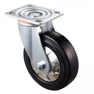 Dualgas Trom - Tithíocht Chrome plátáilte le roth TPE Black4