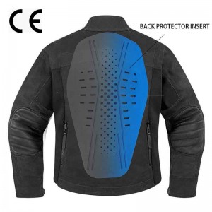 Sár-Spórt Tionchar Ionsúite Jacket Ar Ais Protector Cuir isteach Pad Le Teastas CE (ACF)