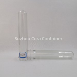 Méid 27mm 75g Muineál 32mm Petitc Pet Preform do Ola Dí Uisce