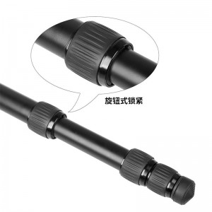 Bain sult as monapod 155cm ar trastomhas 31mm freisin le haghaidh bata siúil agus bataí selfie