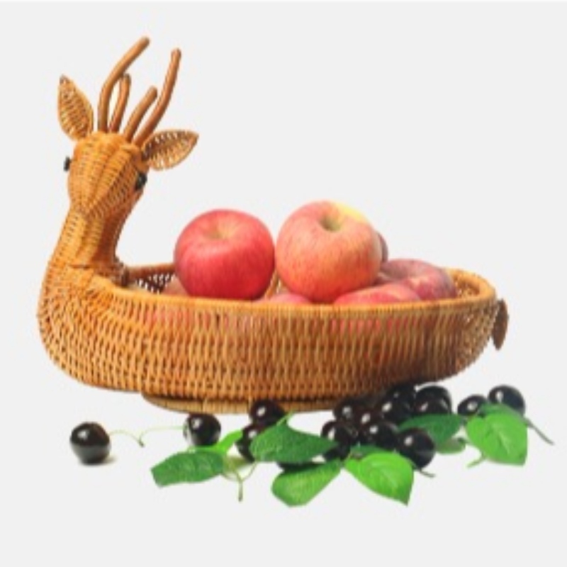 Deer Woven Basket