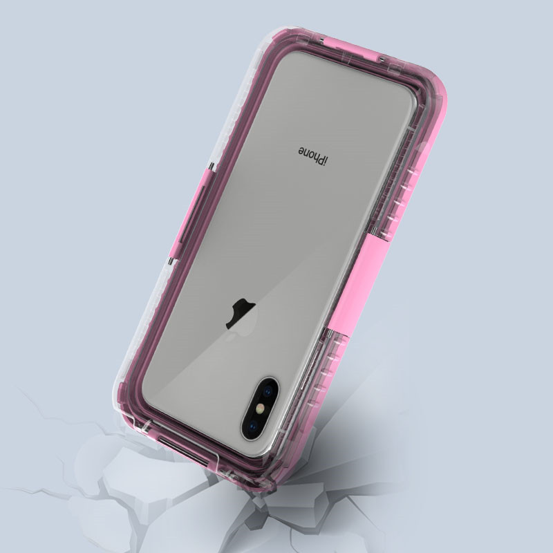 Hea veekindel kast kuiv kott iphone XS Max mobiiltelefon wdustoof bag (Pink)