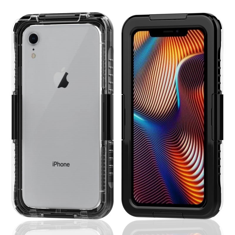 Parim veekindel õuna veekindel veekindel veekindel kott iphone XR (“Black”) jaoks