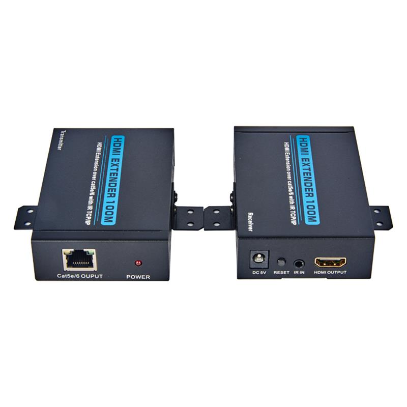 V1.3 HDMI Extender 100m üle ühe cat5e/6 kaabli toetus Täis HD 1080P