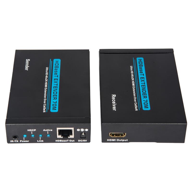 V1.4 4K PEST HDMI Extender 70m üle Single cat5e/6 kaabel 35m@ 4Kx2K/30Hz,70m@ 1080P/60Hz