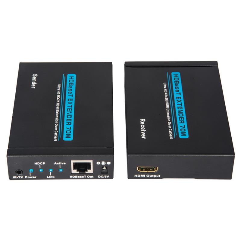 V1.4 4K PEST HDMI Extender 100m üle Single cat5e/6 kaabel 70m@ 4Kx2K/30Hz,100m@ 1080P/60Hz