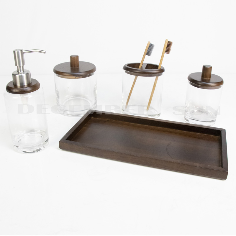 Gloine shoiléir le sraith de chodanna seomra folctha adhmaid