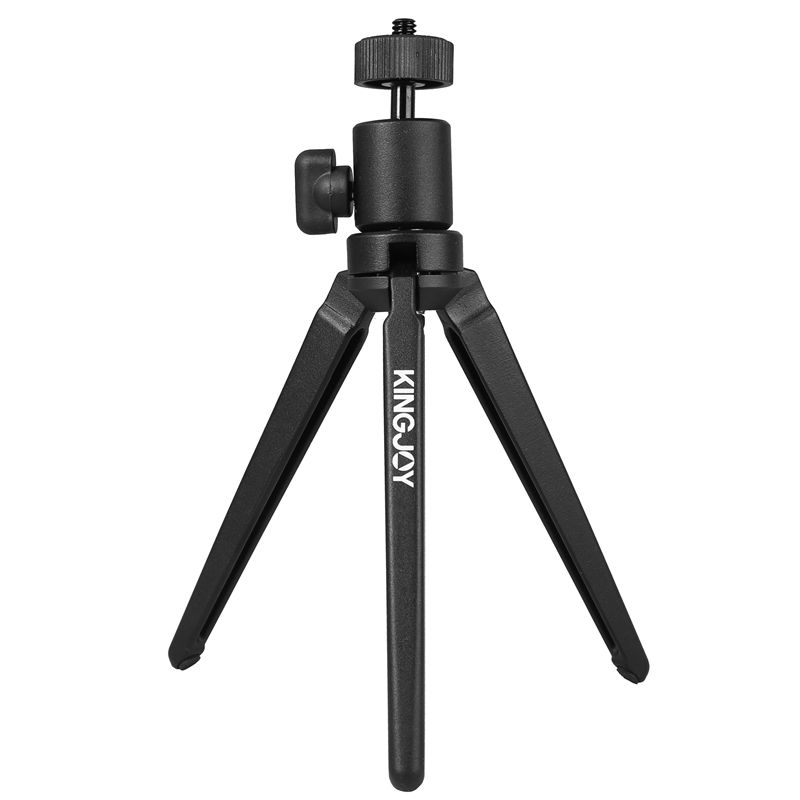 KINGJOY Mini Aluminum Tabletop Kaamera Foto Tripod M5 360 kraadiga pöörleva palli peaga