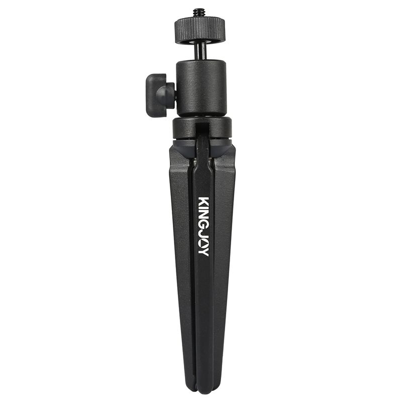 KINGJOY Mini Aluminum Tabletop Kaamera Foto Tripod M5 360 kraadiga pöörleva palli peaga