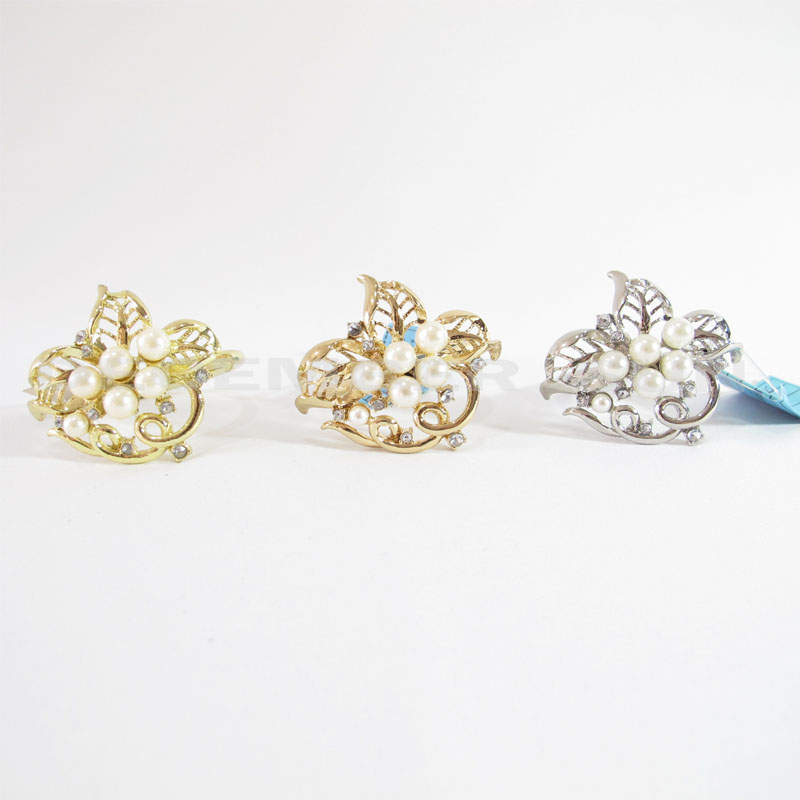 Te fáinne naipcín miotail galánta & galánta a dhíol