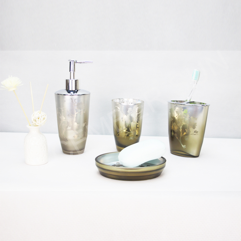 Gabhálais 4 seomra folctha gloine leagtha