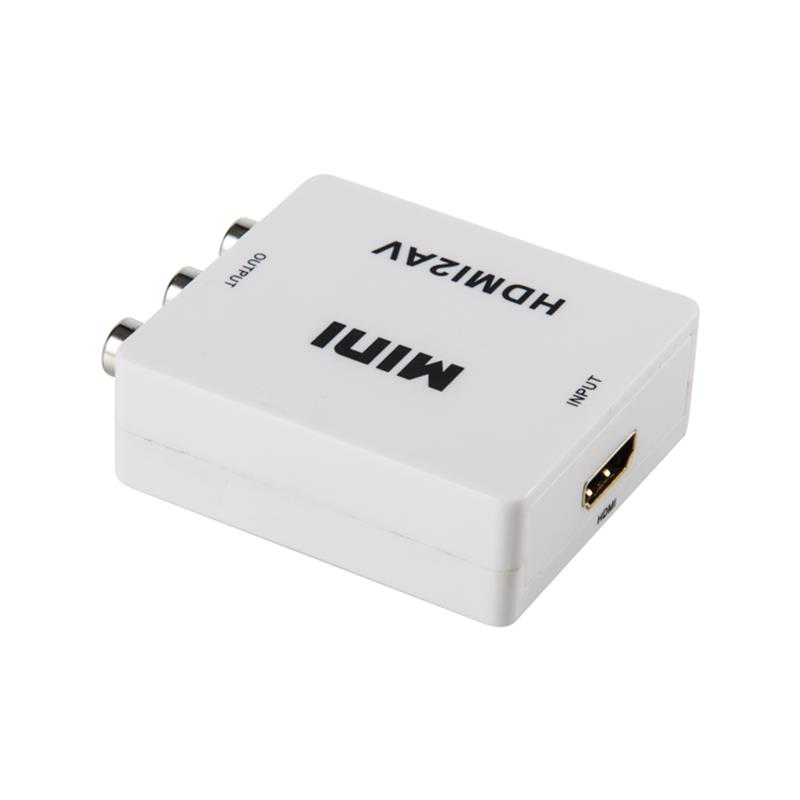 Méid Beag HDMI go tiontaire AV / RCA 1080P