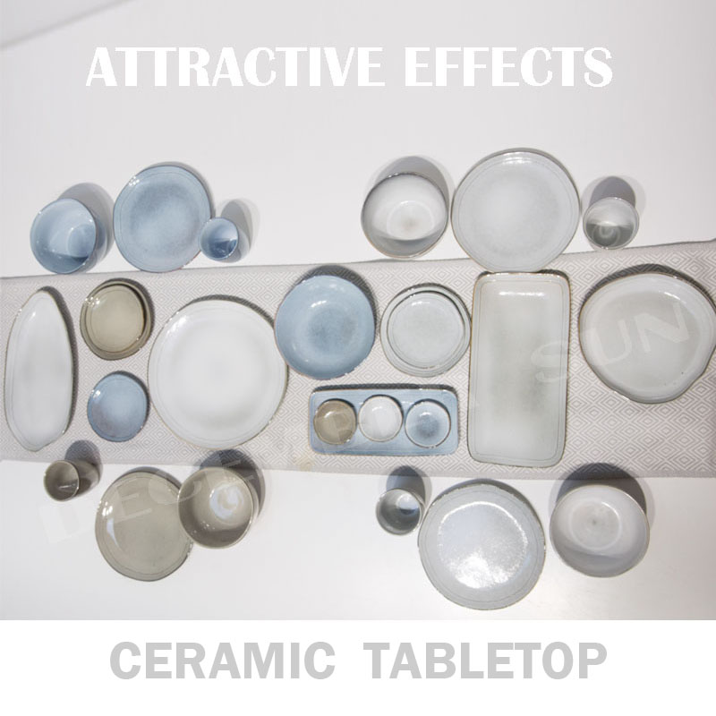 Leagan boird de chineálacha ceirmeacha cloiche iontacha