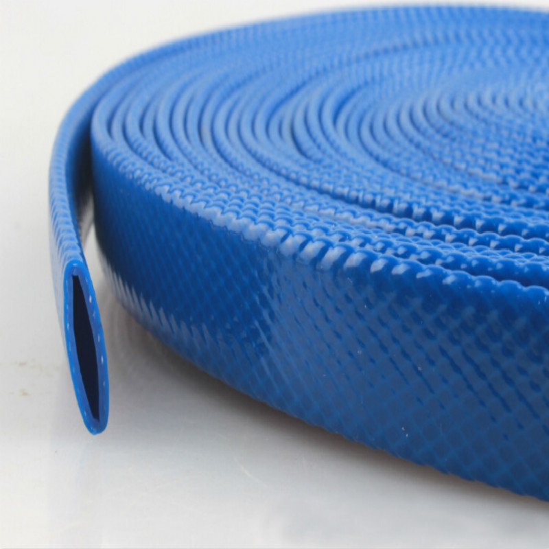 PVC carr ag níochán hose uisce layflat a rinneadh sa tSín