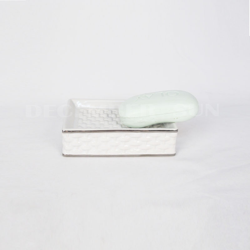 2020 Bambú poircealláin bána praghas is fearr a fhíodóireacht gabhálais atá leagtha síos sa seomra folctha