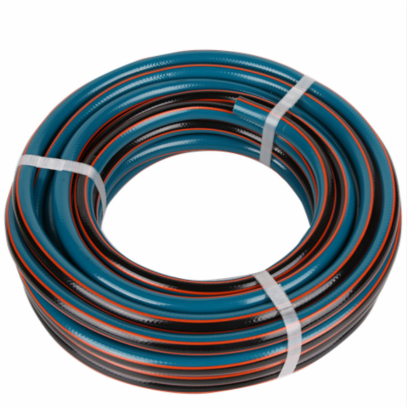 3 Snáithín uisce ildaite Braided Garden pvc solúbtha Hose