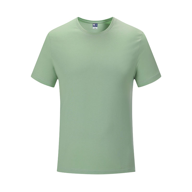  35; M8002-Crewneck T-Shirt Short-Sleeve Cotton