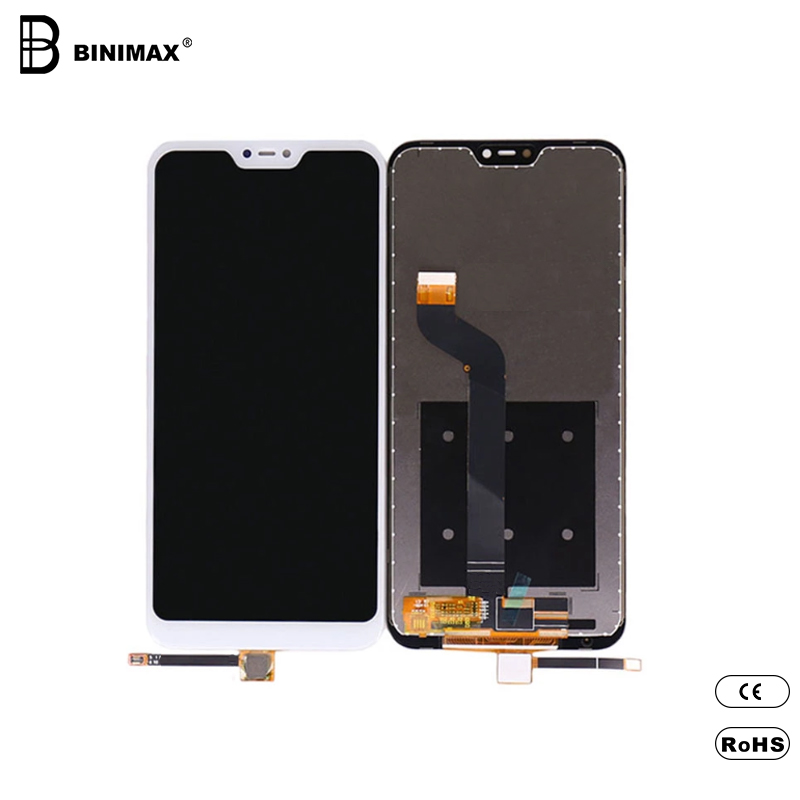 Mobiiltelefoni TFT LCD monitor BINIMAX asendatav mobiilikuva REDMI 6 pro jaoks