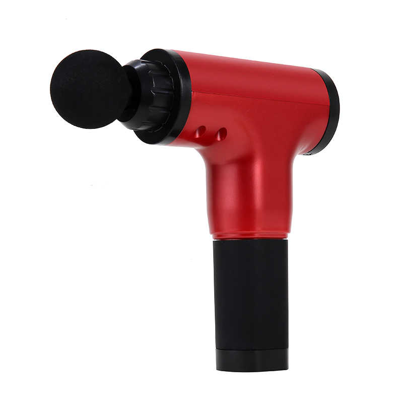 12V Muscle Scíth a ligean Massager Massage gunna Massager Chreathadh Boise Fascia Gun