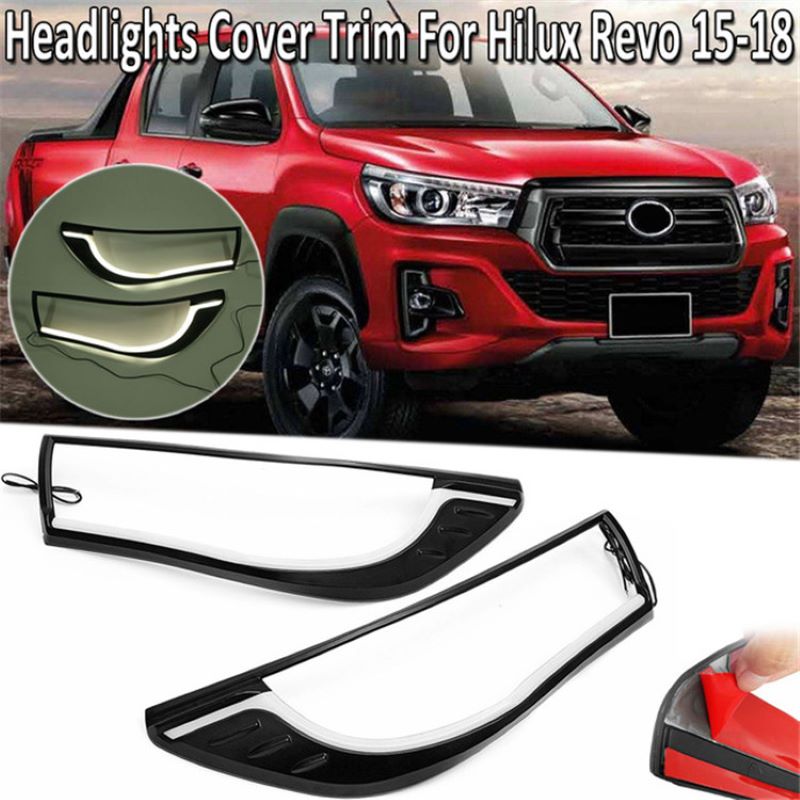 Päevavalgus Toyota Revo/Toyota Hilux 2015,2018,Headlight cover for Toyota Revo/Toyota Hilux 2015