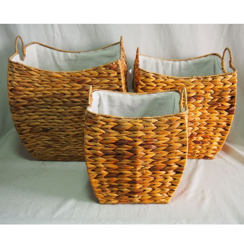 Kolme pesuvee kogum Hyacinth Basket
