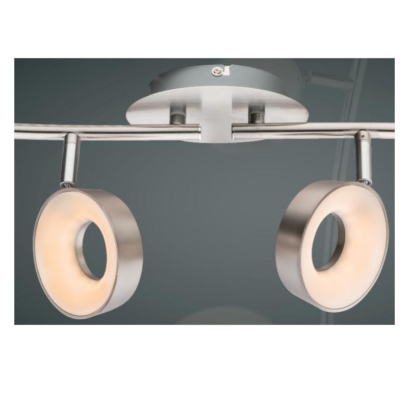 Spota faoi stiúir ardvoltais solas-4, le scáth plaisteach