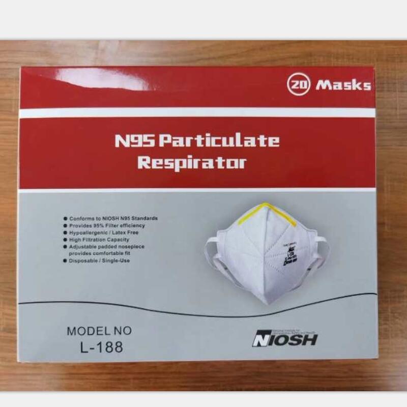 N95 MASK LE NIOSH CERT.