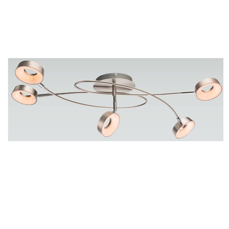 Kõrgpingega LED-täpp-5, ringikujulise plastilise varjundiga