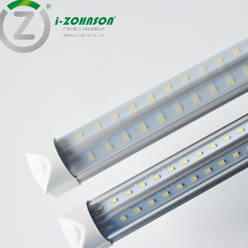 V-kujulised integreeritud Fixture LED-torud