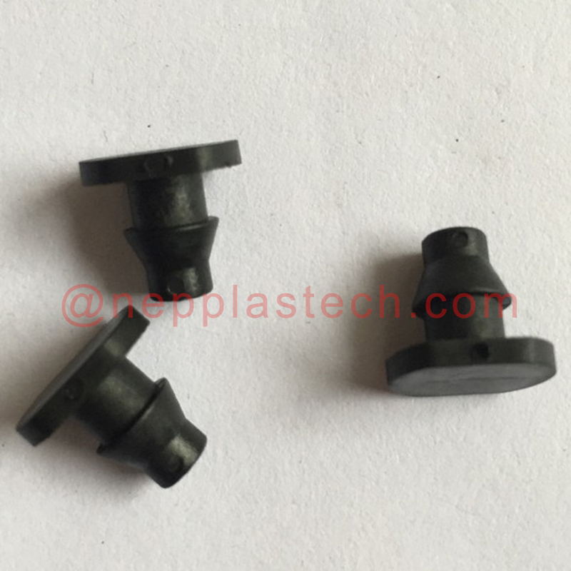 aianiisutussüsteemi kahekordsed okastatud sirged liitmikud 4*7mm voolikuga ääristatud tee ühendused lillepoti tilgutite jaoks