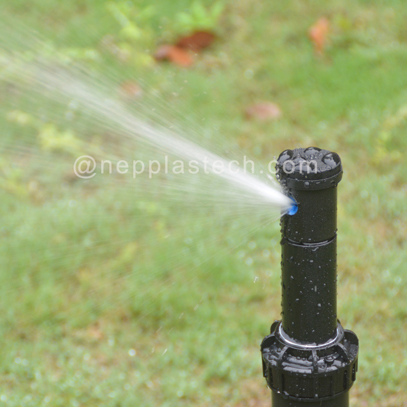 uisciúcháin uathoibríoch faiche gairdín sprinklers 3\/4 orlach Sprinklers rothlacha inchoigeartaithe uillinn spraeála adhlactha